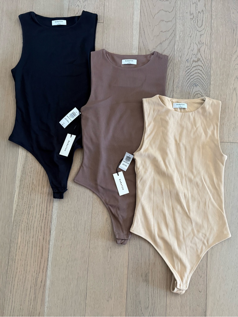 Aritzia CONTOUR - ribbed bodysuits bundle